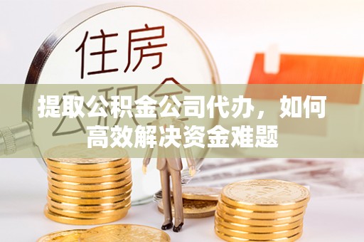 浦城提取公积金公司代办，如何高效解决资金难题