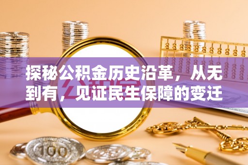 浦城探秘公积金历史沿革，从无到有，见证民生保障的变迁