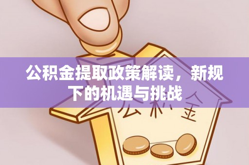 浦城公积金提取政策解读，新规下的机遇与挑战