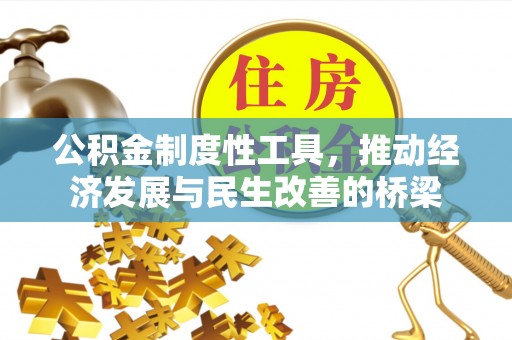 浦城公积金制度性工具，推动经济发展与民生改善的桥梁