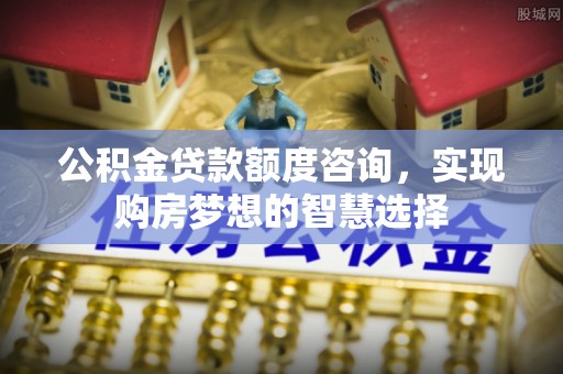 浦城公积金贷款额度咨询，实现购房梦想的智慧选择