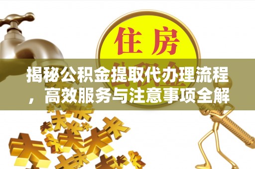 浦城揭秘公积金提取代办理流程，高效服务与注意事项全解析