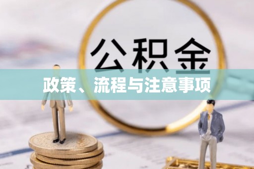 浦城政策、流程与注意事项