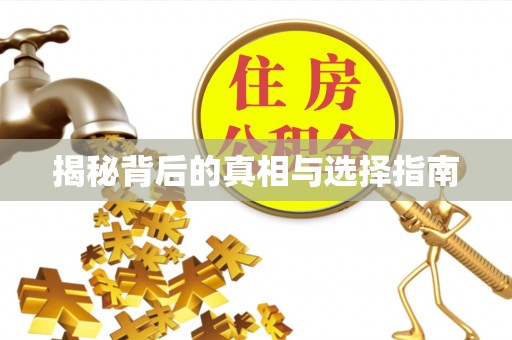 浦城揭秘背后的真相与选择指南