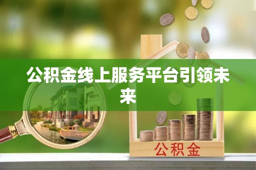 浦城公积金线上服务平台引领未来