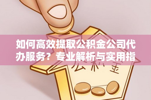 浦城如何高效提取公积金公司代办服务？专业解析与实用指南